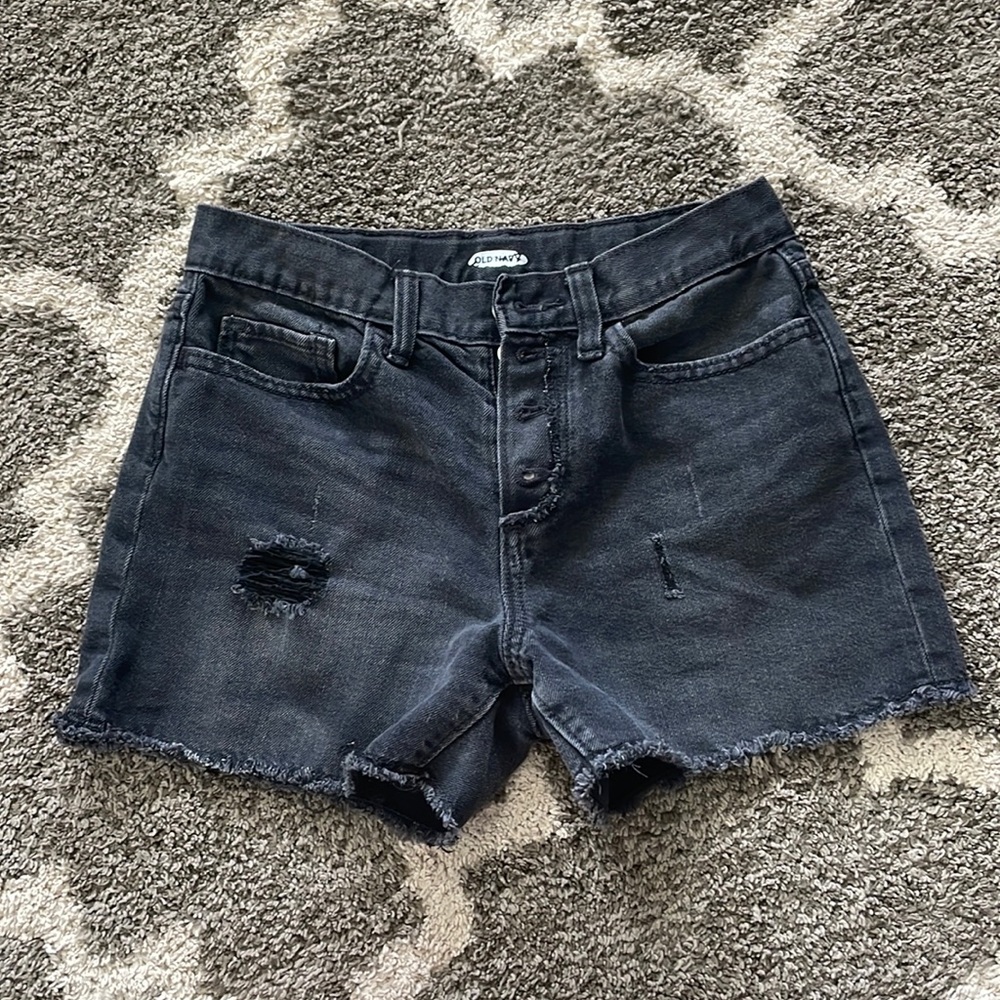 Old navy size 14 black shorts